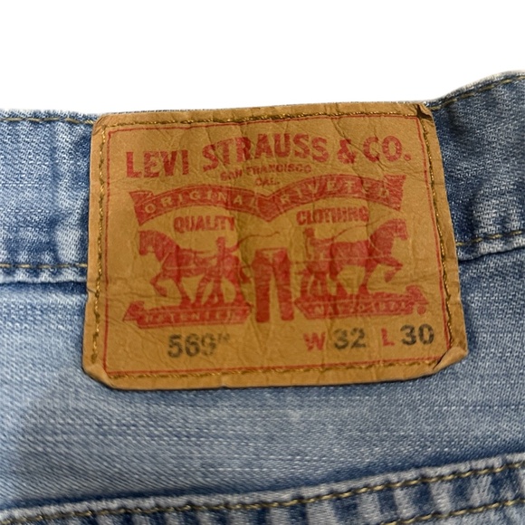 Mens Levis Jeans in Style 569 - Picture 3 of 4